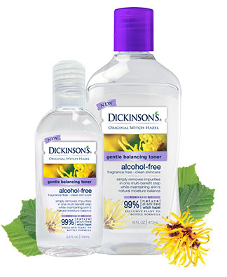 Dickinson’s original witch hazel gentle balancing toner