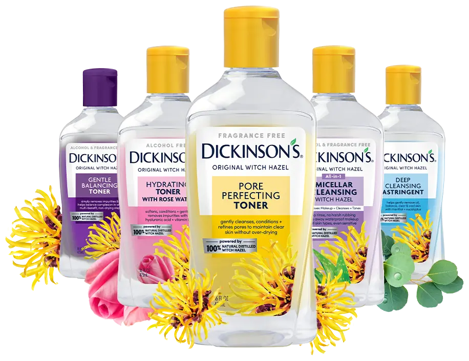 Dickinson’s assortment of toners